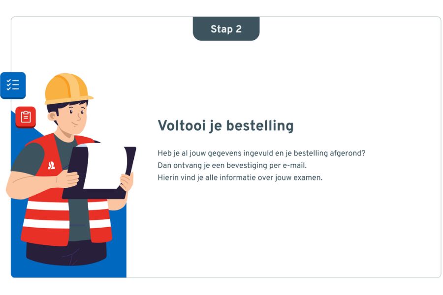 Examen doen bij PBNA - Stap 2
